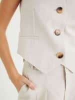 In Wear Vest - Beige 3 ny