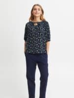 Fransa Frsanya Bluse - Navy2