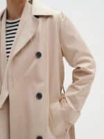 In Wear Minonal Trenchcoat - Sand 4 ny