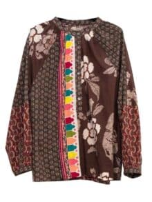 MW23 Anna Bluse - Choco Brown 1 ny