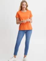 Fransa T-Shirt Zashoulder - Orange3