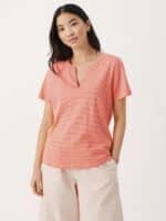 Part Two Gesinas T-Shirt - Rosa Stripe2