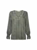 Sorbet bluse SbWhitney - Army