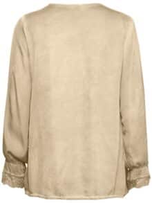 Sorbet bluse SbWhitney - Beige 2 ny