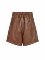 Gossia Thila Skind Shorts - Cognac1