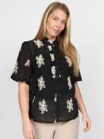 2-Biz bluse Cathrine - Sort