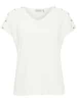 Fransa Frnomi T-Shirt 20613974 - 114800 Blanc De Blan 1 ny