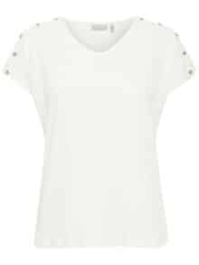 Fransa Frnomi T-Shirt 20613974 - 114800 Blanc De Blan 1 ny