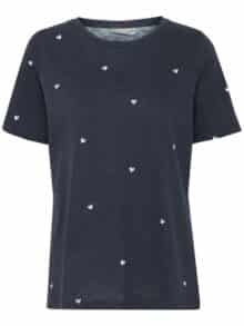 Fransa Hazil T-Shirt – Navy 1 ny