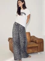 Co'Coture LeoCC Wide pant - Dark Grey5