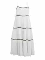 Costa Mani strappy dress - Whisper White