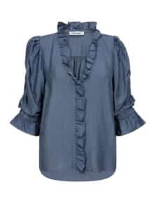 Co ´Couture Bluse HeraCC Fill 35535 - Dove Blue