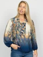 2 Biz Bluse SALA - Blue Pais 1 ny