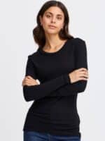 Fransa Bluse Frisabella - Black 3 ny