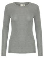 Fransa Bluse Frisabella - Light Grey 1 ny