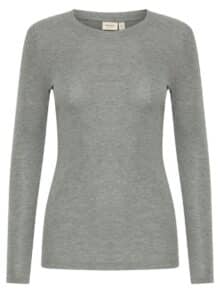 Fransa Bluse Frisabella - Light Grey 1 ny