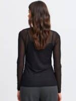 Fransa Mess Bluse Fxdeta - Black 2 ny