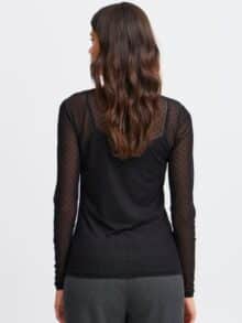 Fransa Mess Bluse Fxdeta - Black 2 ny