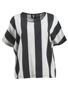 My Soul Striped T-shirt - Black grey 1 ny