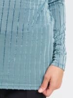 Fransa Bluse Frmesh Tee3 - Bluestone 4 ny