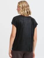 Fransa T-Shirt Frfranny Tee - Black Mix 2 ny