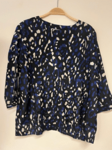 Masai Bluse Mabecca - medieval blue