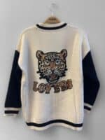 Qnuz Rebecca Cardigan Lion - Beige 2 nu