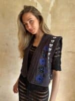 Sissel Edelbo Vest Samira - Asphalt 3 ny