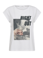 Co Couture Night CC T-Shirt 33118 i hvid.