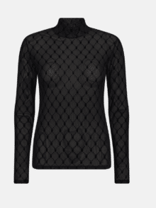 Hype The Detail Mesh Turtle Neck 315-14