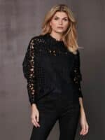 Nü Denmark Bluse Xandra - Black 2 ny