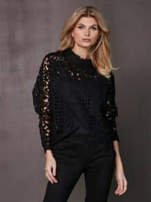 Nü Denmark Bluse Xandra - Black 2 ny