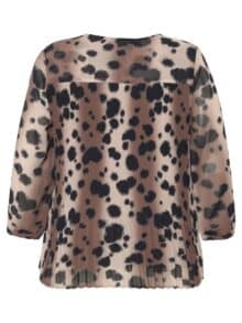 Signature Bluse - Brun leo 2 ny